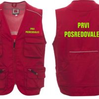 brezrokavnik z zepi prvi posredovalec